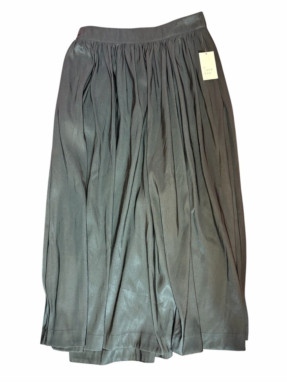 WOMEN Skirt Maxi - Black Pleated Maxi Skirt